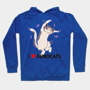 I love Democats Hoodie